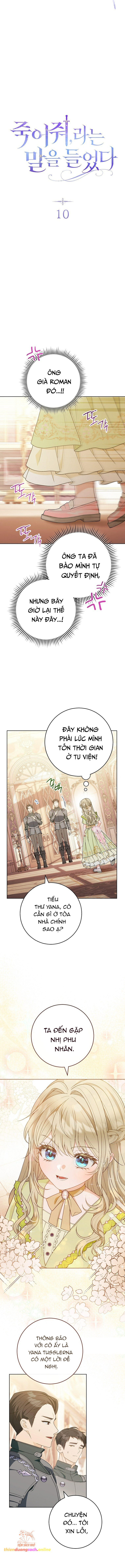 Tôi Bị Bảo Phải Chết Chap 10 - Next Chap 11